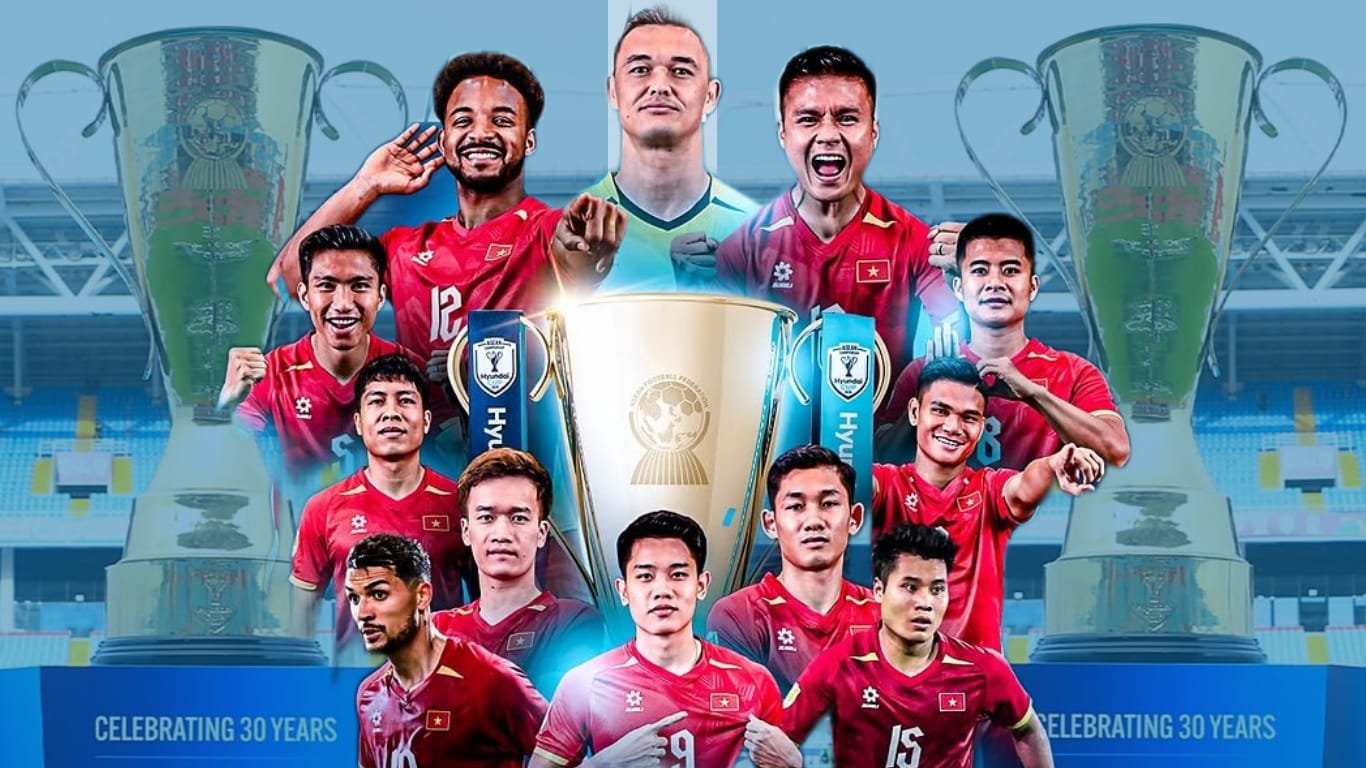 Vietnam juara Piala AFF 2026 usai unggul agregat atas Thailand di Hanoi./IG @aseanutdfc