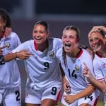 Dua pemain Timnas Putri Indonesia, Estella Loupatty (no.9) dan Isabelle Nottet (14) akan bermain di Indonesia Women's League 2026/27./IG @isabellenottet