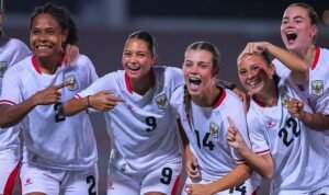 Dua pemain Timnas Putri Indonesia, Estella Loupatty (no.9) dan Isabelle Nottet (14) akan bermain di Indonesia Women's League 2026/27./IG @isabellenottet