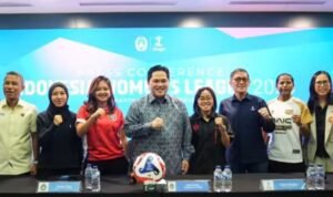 Ketum PSSI Erick Thohir meluncurkan Indonesia Women's League 2026/27, tegaskan sepak bola wanita tak dinomorduakan./IG @erickthohir