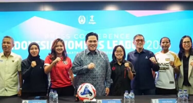 Ketum PSSI Erick Thohir meluncurkan Indonesia Women's League 2026/27, tegaskan sepak bola wanita tak dinomorduakan./IG @erickthohir