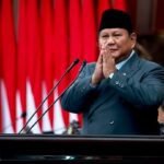 Presiden Prabowo Subianto berpidato dalam sidang tahunan di Gedung DPR RI Jakarta, Jumat (14/8)./IG @presidenrepublikindonesia