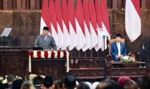 Presiden Prabowo Subianto didampingi Wapres Gibran Rakabuming Raka di sidang tahunan di Gedung DPR RI Jakarta (14/8/2026)./IG @presidenrepublikindonesia