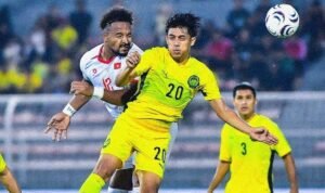 Nguyen Xuan Son dan Vietnam mengalahkan Malaysia di Kuala Lumpur pada leg 1 semifinal Piala AFF 2026 (16/8)./IG @malaysia_nt