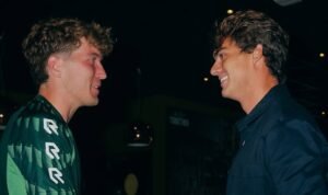 Ole Romeny menyambut hangat Rodrigo Guth di Fortuna Sittard, reuni di tempat berbeda./IG @fortuna.sittard