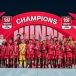 Ketua Umum PSSI Erick Thohir mengapresiasi Garuda Pertiwi U-16 meski gagal juara Srikandi Merdeka Cup 2026 di Kudus./IG @srikandimerdekacup
