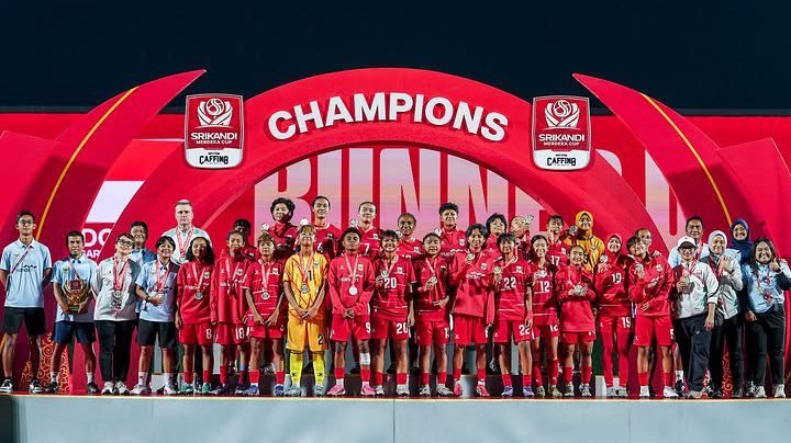 Ketua Umum PSSI Erick Thohir mengapresiasi Garuda Pertiwi U-16 meski gagal juara Srikandi Merdeka Cup 2026 di Kudus./IG @srikandimerdekacup