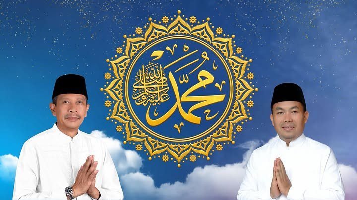 Peringatan Maulid Nabi Muhammad SAW 1448 turut disambut Wali Kota Malang Wahyu Hidayat dan Wawali Ali Muthohirin./IG @pemkotmalang