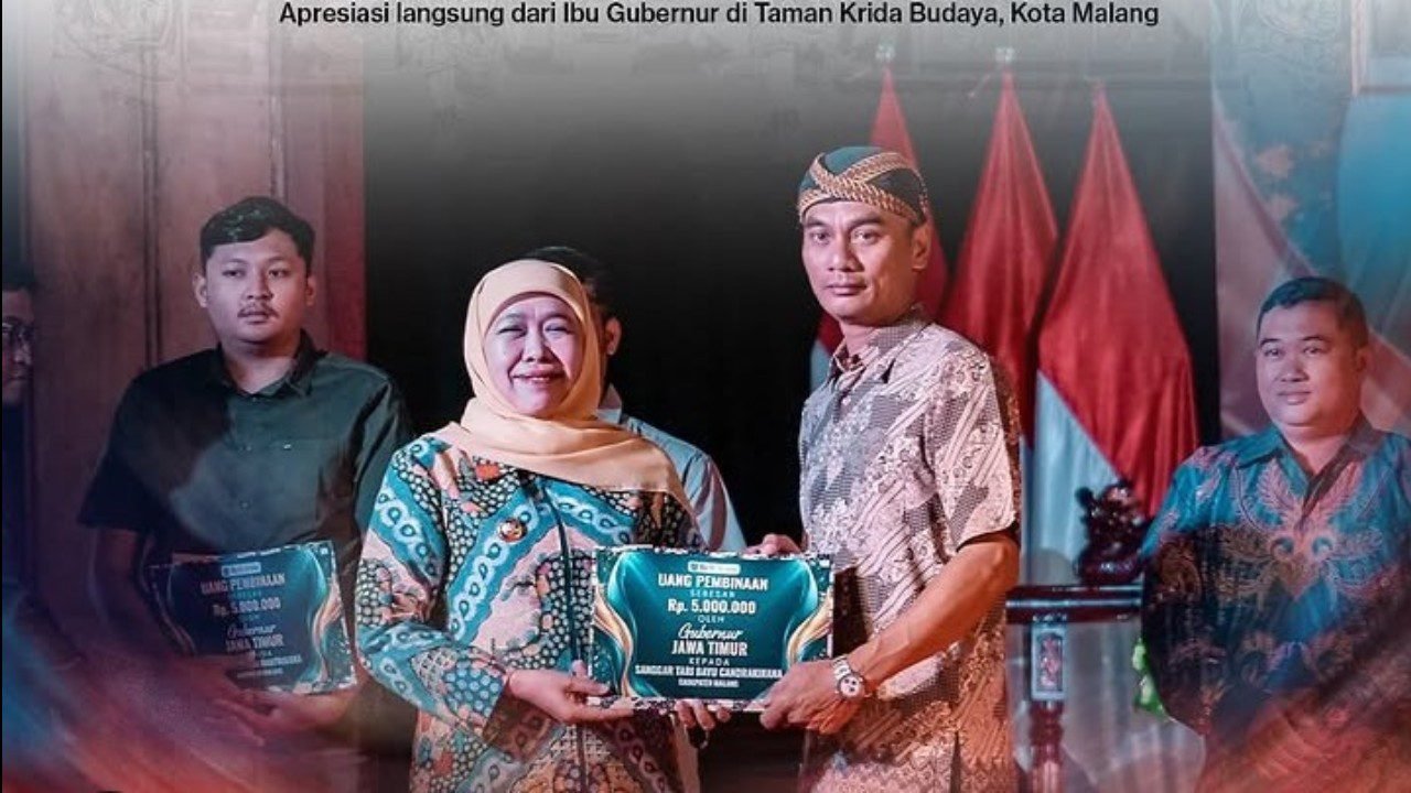 Pemprov Jatim Dukung 13 Sanggar Topeng Malangan: Gubernur Khofifah Salurkan Dana Pembinaan