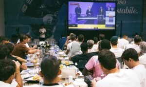 Como Nobar Drawing Liga Champions 2026/27 Para pemain Como 1907 nobar drawing fase liga Liga Champions 2026/27 yang menjadi musim debut di panggung tertinggi Eropa./IG @comofootball