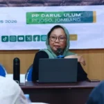 Alissa Wahid, putri Gus Dur menjelaskan lima tahap untuk mewujudkan NU Digdaya 2050 dalam Muktamar ke-35 NU di Jombang./dok.NU Online