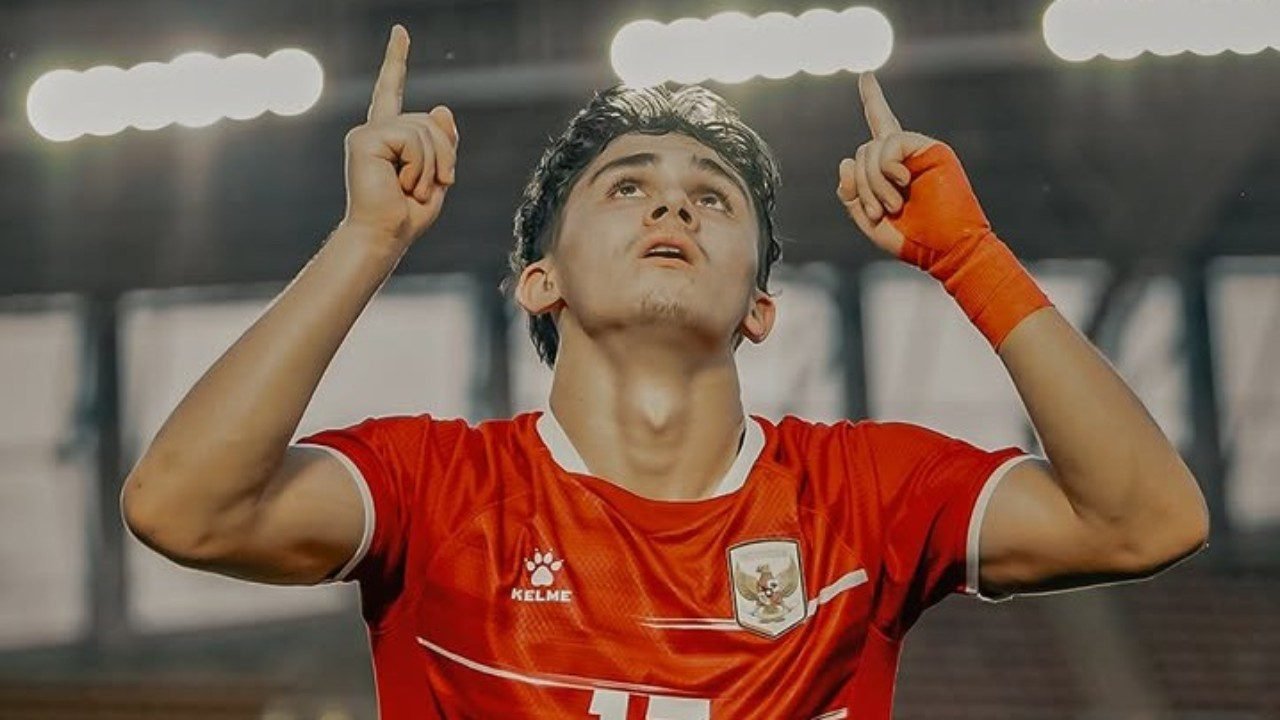 Amar Brkic cetak gol kill the game ke gawang Australia dan mengantarkan Timnas Indonesia U-20 lolos ke Piala Asia U-20 2027./IG @timnasindonesia
