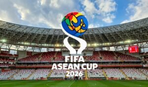 Logo FIFA ASEAN Cup 2026 yang bakal berlangsung di Indonesia dan Hongkong./IG @theaseanfootball edited by author