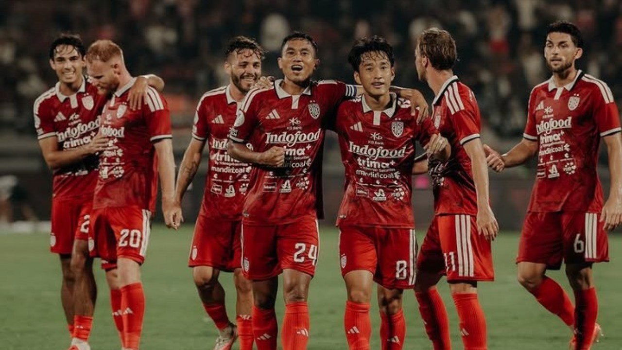 Bali United mengalahkan Isenmulang Kalteng FC 4-1 pada pekan kedua BRI Super League 2026/27 di Gianyar (12/9)./IG @baliunitedfc