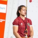 Atlet panjat tebing putri, Desak Made Rita meraih medali emas Asian Games 2026 untuk Indonesia./IG @asiangames26.id