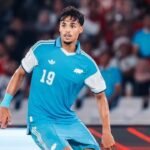 Penyerang Singapura, Ilhan Fandi redup saat menghadapi bek-bek liga Eropa di Timnas Indonesia dalam laga pertama FIFA ASEAN Cup 2026 (25/9)./IG @lioncitysailors.fc