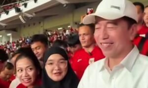 Presiden ketujuh RI, Jokowi tetap mengapresiasi perjuangan Timnas Indonesia meski gagal mengalahkan Malaysia di GBK pada lanjutan Grup A FIFA ASEAN Cup 2026 (28/9)./IG @jokowi
