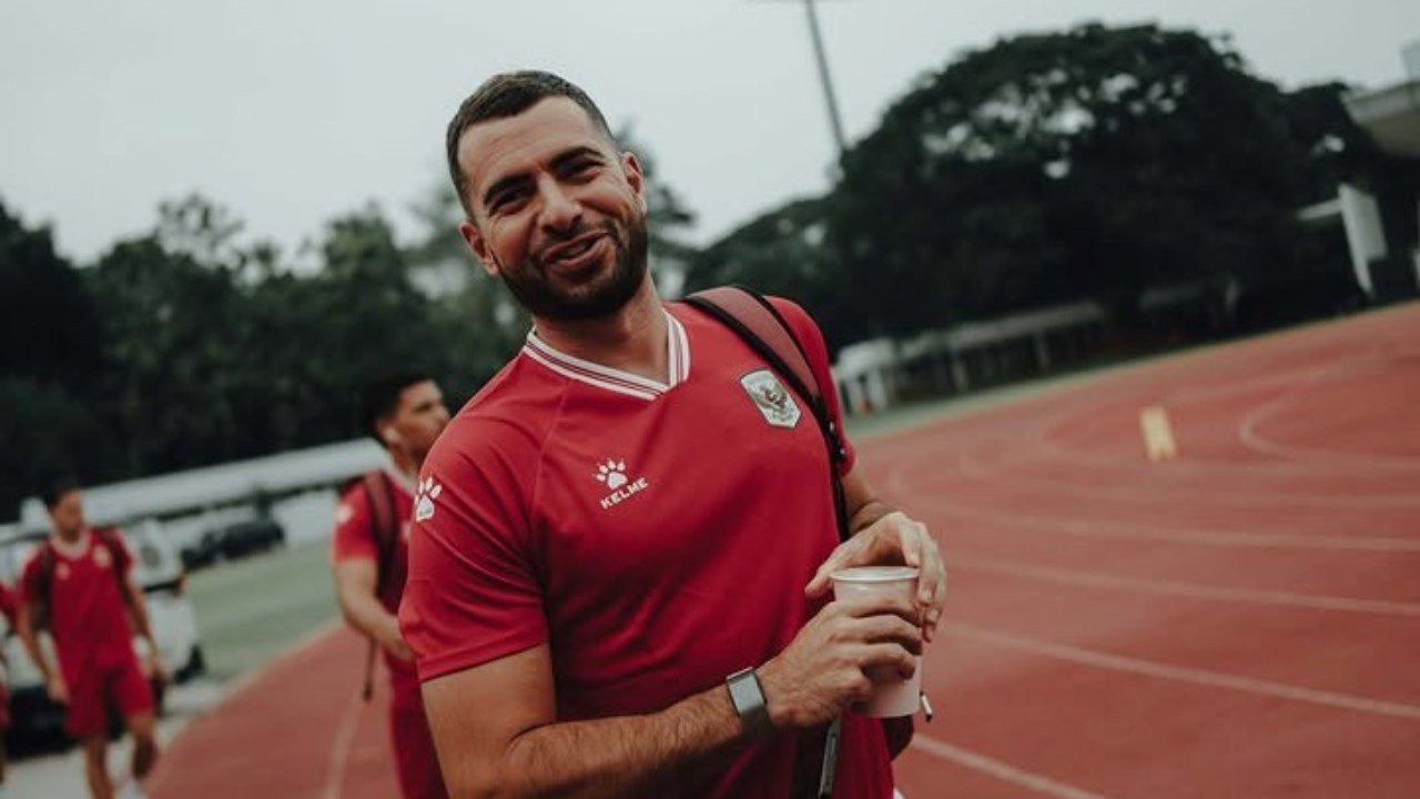 Jordi Amat saat mengikuti latihan perdana Timnas Indonesia jelang FIFA ASEAN Cup 2026 di Jakarta./IG @jordiamat5