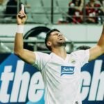 Julio Cesar mencetak gol ke gawang FC Seoul untuk keunggulan Persib Bandung pada laga pertama Grup E ACL Two 2026/27 (16/9)./IG @persib