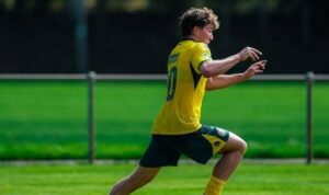 Ole Romeny melakoni laga uji coba kontra MVV Maastricht sebelum kembali bermain di Eredivisie bersama Fortuna Sittard./IG @fortuna.sittard