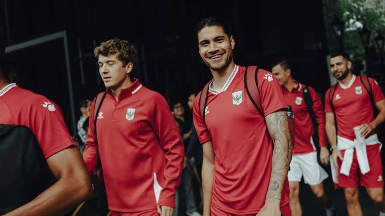 Ole Romeny dan Kevin Diks saat latihan perdana bersama Timnas Indonesia Selasa (22/9) di Jakarta jelang FIFA ASEAN Cup 2026./IG @oleromeny