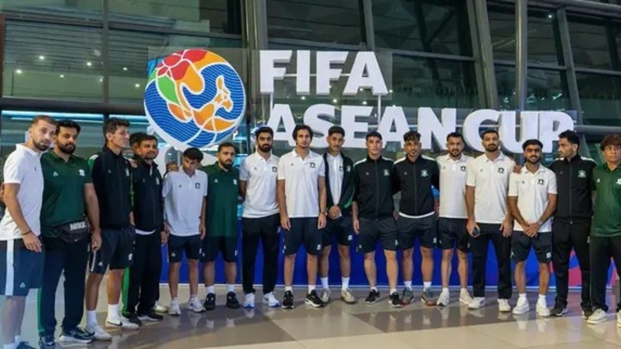 Pakistan tiba di Bandung untuk berlaga di Grup B Divisi 1 FIFA ASEAN Cup 2026./IG @aseancupbandung2026