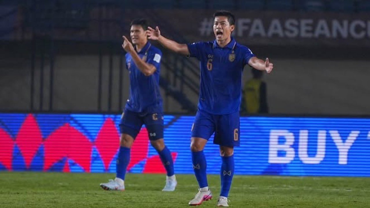 Sarach Yooyen dan Thailand menjadi tim tersubur dalam dua pertandingan fase grup FIFA ASEAN Cup 2026./IG @changsuek