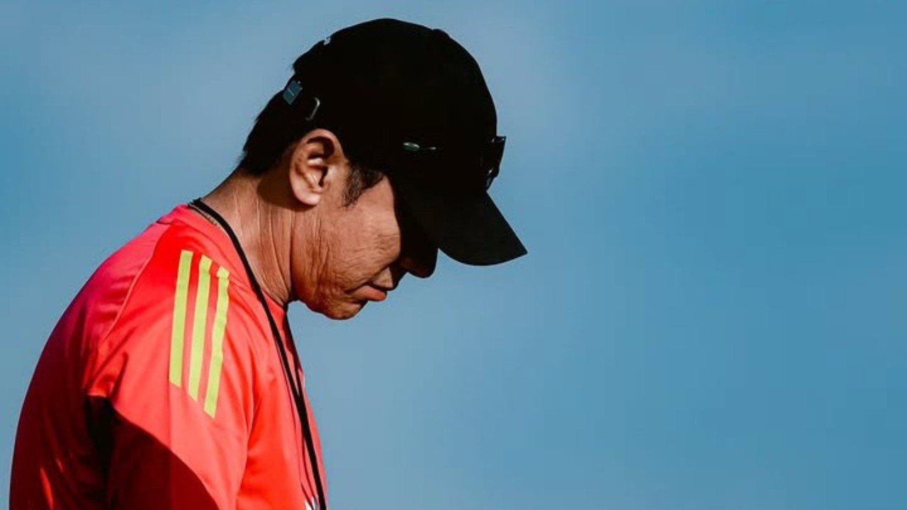 Shin Tae-yong mengunggah pesan yang dikaitkan dengan Timnas Indonesia pascalaga Derbi Serumpun di FIFA ASEAN Cup 2026./IG @shintaeyong7777