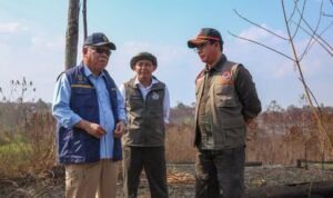 Suharyanto (kanan) saat bersama Kepala Otorita Ibu Kota Nusantara, Basuki Hadimuljono./IG @basukihadimuljono