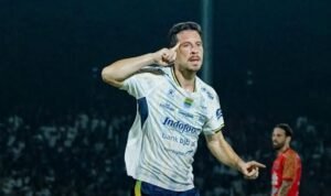 Thom Haye mencetak gol dan Persib Bandung menang comeback atas tuan rumah Persijap Jepara pada pekan ketiga BRI Super League 2026/27, Minggu (20/9) malam WIB./IG @liga1match