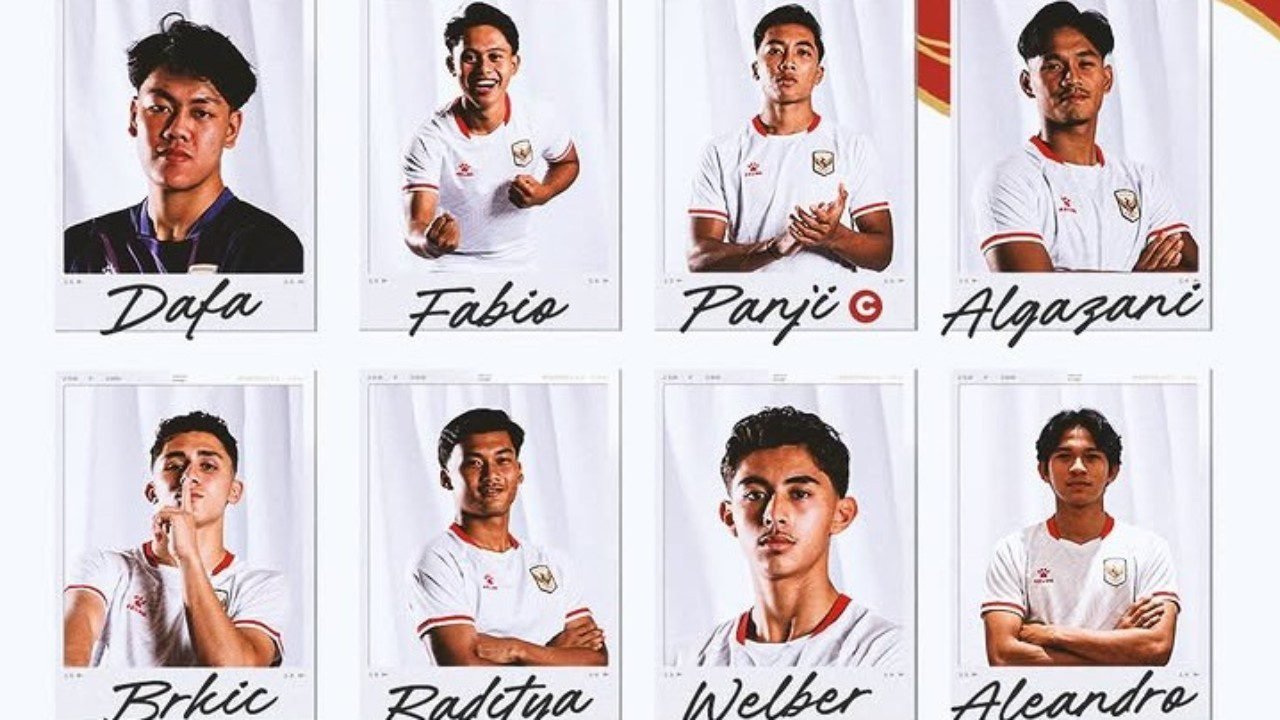 Amar Brkic dan Welber Jardim starter dalam susunan pemain 11 pertama Timnas Indonesia U-20 vs Laos malam ini (3/9), Nova Arianto melakukan lima perubahan./IG @timnasindonesia
