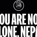 UEFA menggelar sesi mengheningkan cipta pada pertandingan Liga Champions 2026/27 Matchday 1 untuk belasungkawa kepada korban bencana banjir bandang Nepal./IG @uefa