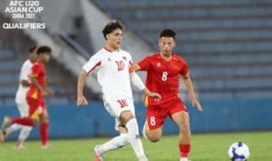 Vietnam gagal lolos ke Piala Asia U-20 2027 usai kalah dari Palestina di Phu Tho./IG @theaseanfootball