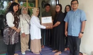 Santunan ke almarhumah