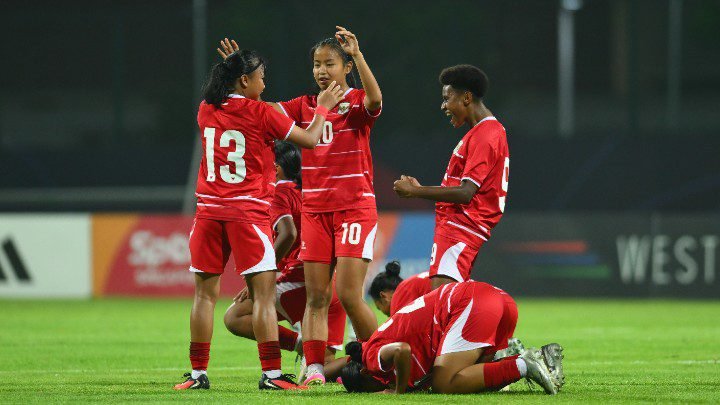 Timnas Putri Indonesia U-17 masuk daftar 8 tim yang lolos ke Piala Asia Wanita U-17 2027 melalui kualifikasi./dok.AFC