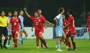 Timnas Putri Indonesia U-17 Lolos Piala Asia Wanita U-17 2027 Timnas Putri Indonesia U-17 lolos ke Piala Asia Wanita U-17 2027 China usai membenamkan Singapura dan meraih poin sempurna di kualifikasi./dok.AFC