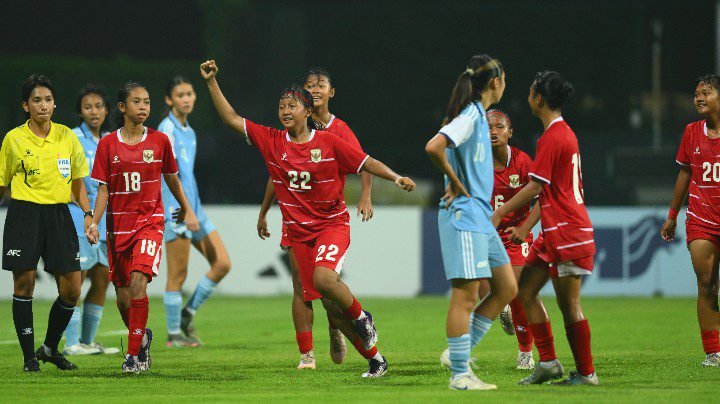 Timnas Putri Indonesia U-17 lolos ke Piala Asia Wanita U-17 2027 China usai membenamkan Singapura dan meraih poin sempurna di kualifikasi./dok.AFC