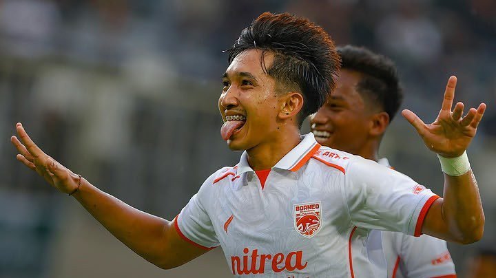 Dandy Sonriza dan Borneo FC Samarinda membawa pulang 3 poin dari kandang PSS Sleman pada pekan ketujuh BRI Super League 2026/27 (27/10)./IG @liga1match