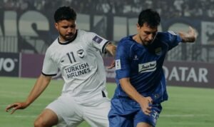 Thom Haye dan Persib Bandung menyamai rekor 19 tahun dari Persik Kediri di Asia usai mengalahkan wakil Australia, Melbourne Victory pada laga ketiga ACL 2 2026/27 (28/10)./IG @persib