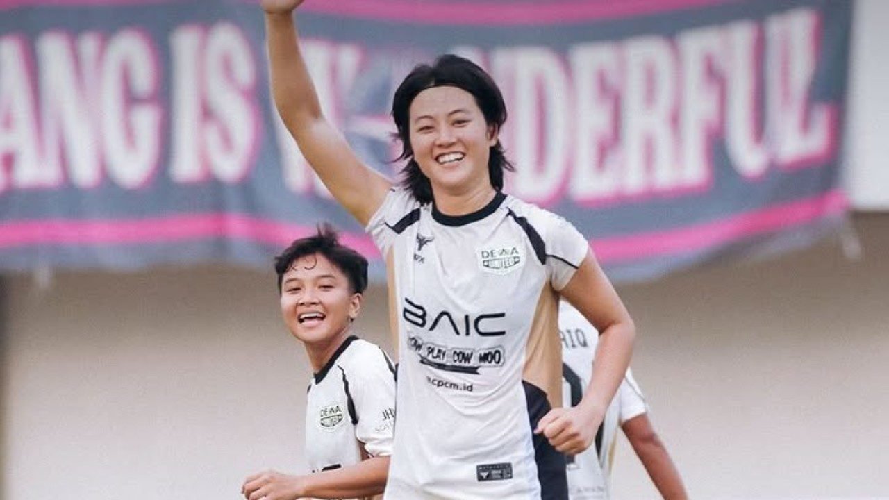 Anna Hirakawa masuk best XI pekan 2 IWL 2026/27 usai mencetak 1 gol dan 1 asis untuk Dewa United./IG @dewaunitedwfc