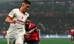 Calvin Verdonk bermain 90 menit untuk pertama kali di Liga Champions saat Lille vs Galatasaray pada matchday 3 fase liga (21/10)./IG @losclive