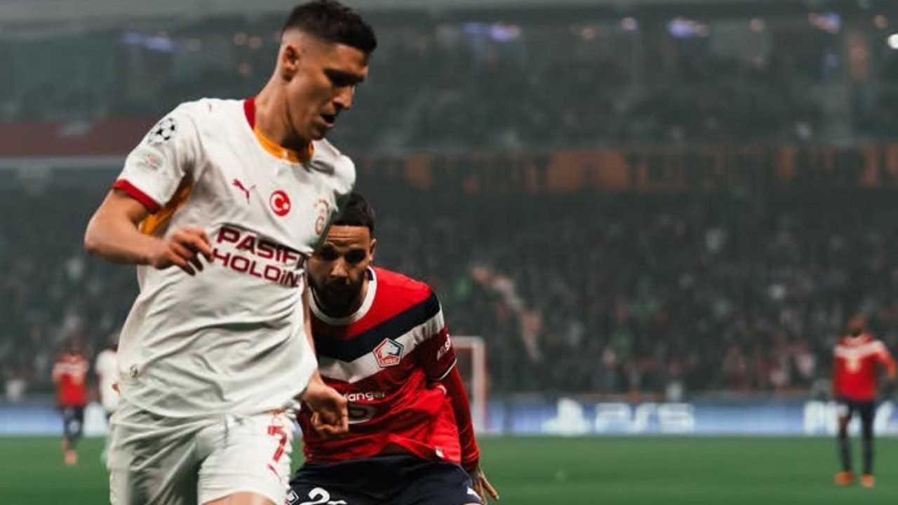 Calvin Verdonk bermain 90 menit untuk pertama kali di Liga Champions saat Lille vs Galatasaray pada matchday 3 fase liga (21/10)./IG @losclive