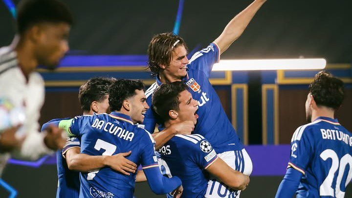 Nico Paz dan Como menang 4-1 atas Manchester United, wakil Italia menyapu bersih Matchday 3 fase liga UCL 2026/27./IG @comofootball