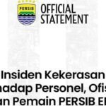 Pernyataan Persib Bandung atas serangan oknum suporter terhadap bus Persib EPA U-18 di Batang./IG @persib