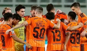 Persija Jakarta kalah perdana pada pekan 5 BRI Super League 2026/27, usai ditumbangkan Persita Tangerang di Serang (17/10)./IG @persija