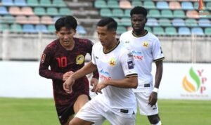 Shan United vs Hang Yuan AFC Challenge League 2026 Shan United vs Hang Yuan pada laga pertama berakhir imbang 1-1, salah satu dari mereka bakal menjadi lawan Borneo FC di perempat final AFC Challenge League 2026/27./IG @shan.united